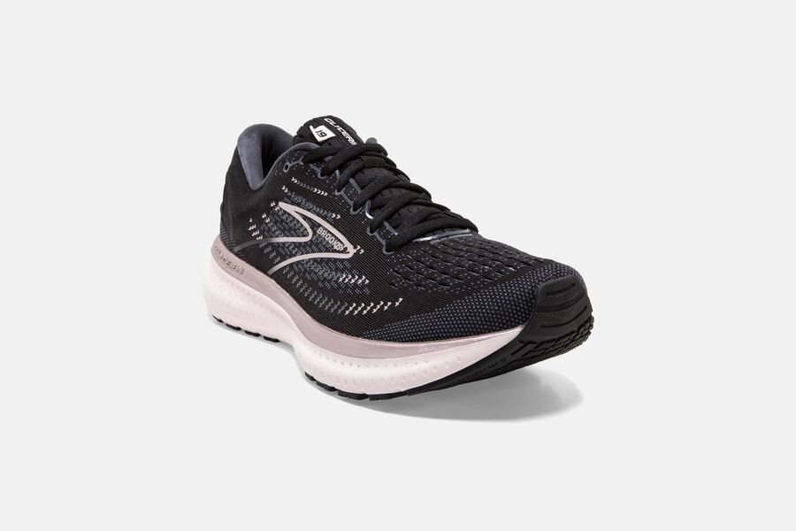 Brooks Running Shoes - Glycerin 19 Road Womens - Black/Pink - XSZ-835061